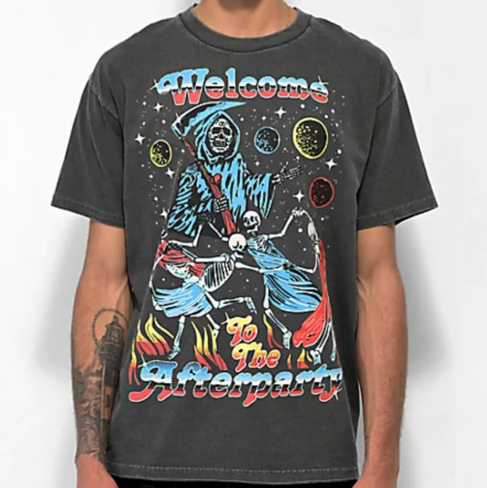 Boss Dog x Samborghini Afterparty Grey T shirt  Size XL